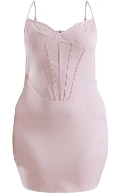 Plus Strap Detail Bodycon Dress-PrettyLittleThing Clearance