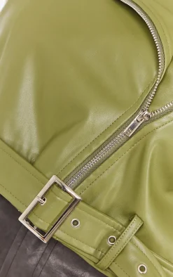 PrettyLittleThing Faux Leather Jackets*Plus Faux Leather Biker Jacker