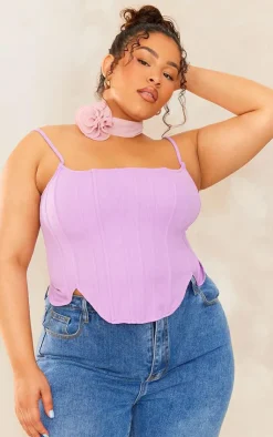 PrettyLittleThing Corsets*Plus Strappy Boned Corset