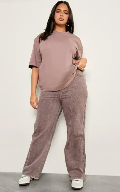 PrettyLittleThing T-Shirts*Plus Premium Cotton Oversized T-shirt
