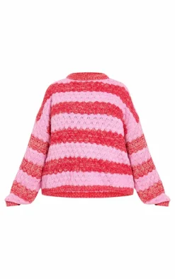 PrettyLittleThing Sweaters*Plus Bobble Knit Chunky Sweater