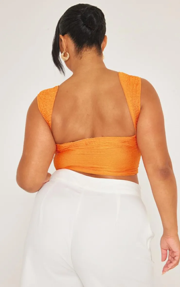 PrettyLittleThing Corsets*Plus Textured Corset Top