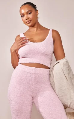 PrettyLittleThing Christmas Day Outfits*Plus Cosy Longline Bralette