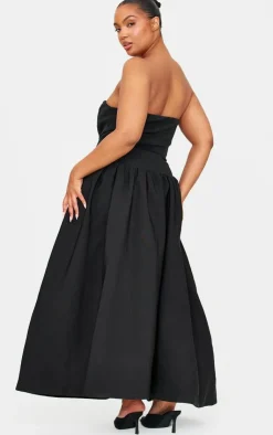 Plus Premium Underwired Corset Maxi Dress-PrettyLittleThing Sale