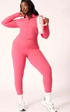 PrettyLittleThing Athletic Jackets*Plus Basic Sculpt Jacket