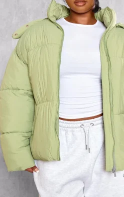 PrettyLittleThing Puffer Jackets*Plus Oversized Hooded Puffer Jacket