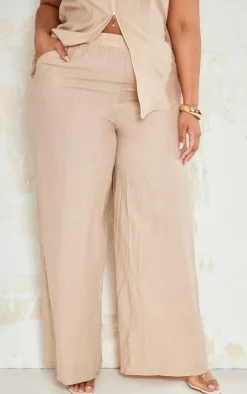 Best PrettyLittleThing Plus Lightweight Pants Stone