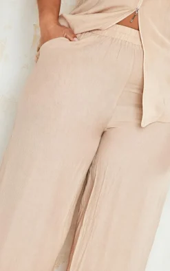 Best PrettyLittleThing Plus Lightweight Pants Stone