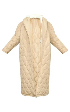 PrettyLittleThing Winter Coats & Jackets*Plus Maxi Belted Quilted Coat