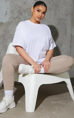 PrettyLittleThing T-Shirts*Plus Ultimate Oversized T Shirt