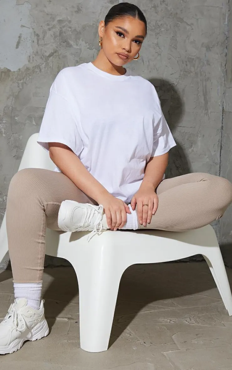 PrettyLittleThing T-Shirts*Plus Ultimate Oversized T Shirt