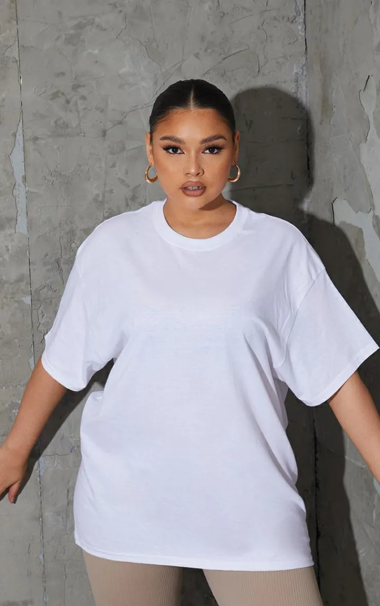 PrettyLittleThing T-Shirts*Plus Ultimate Oversized T Shirt