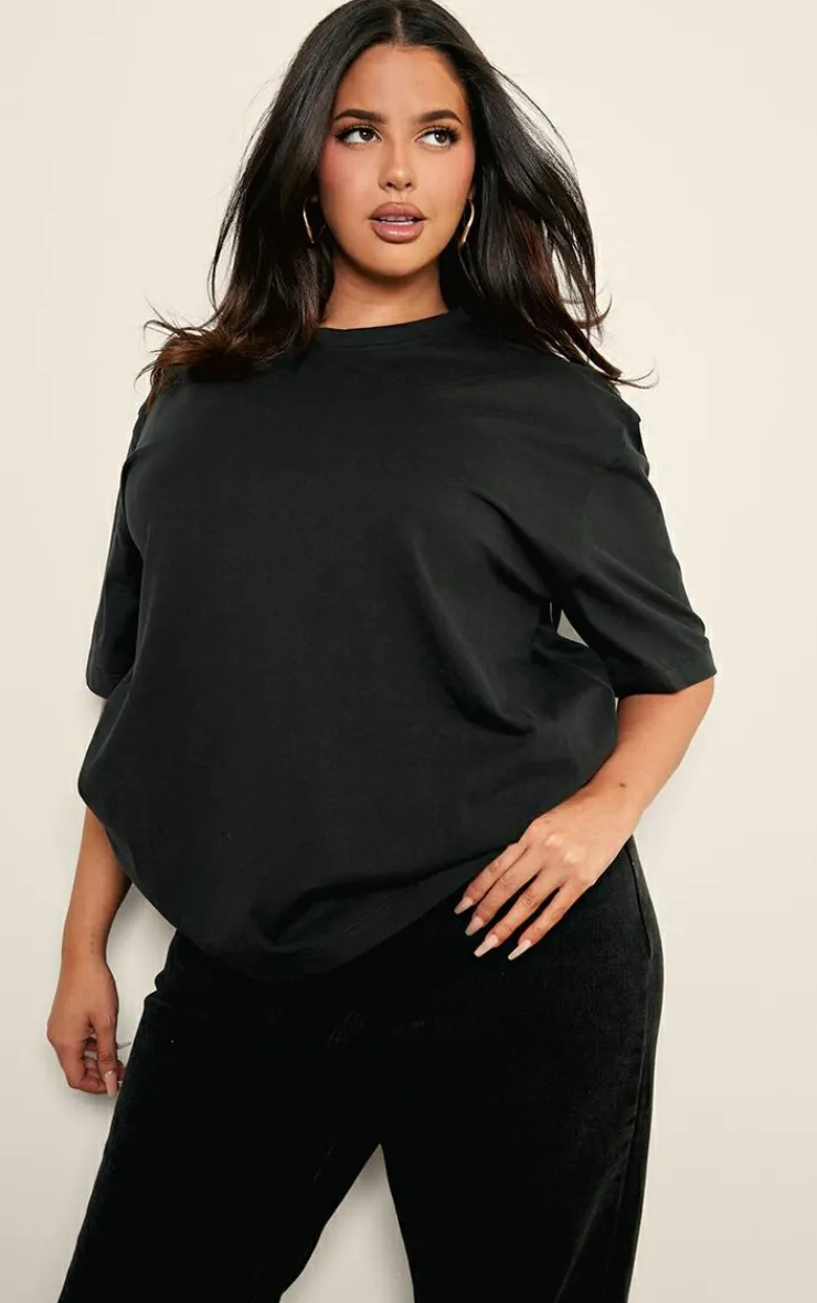 PrettyLittleThing T-Shirts*Plus Premium Cotton Oversized T-shirt