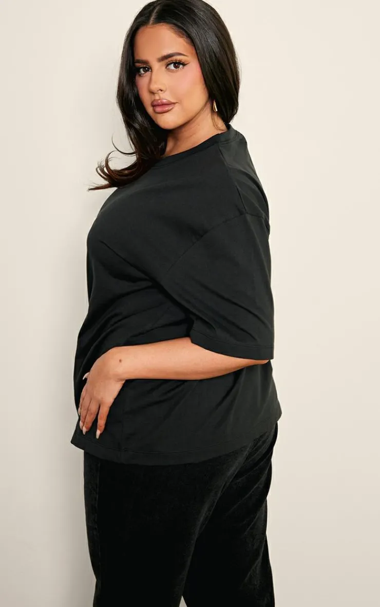PrettyLittleThing T-Shirts*Plus Premium Cotton Oversized T-shirt