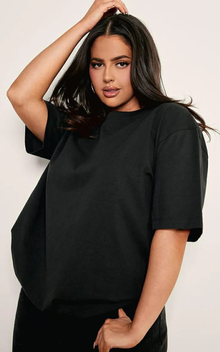 PrettyLittleThing T-Shirts*Plus Premium Cotton Oversized T-shirt