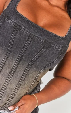 PrettyLittleThing Corsets*Plus Seam Detail Corset