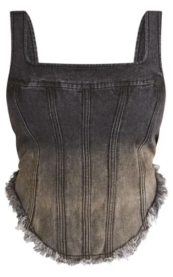 PrettyLittleThing Corsets*Plus Seam Detail Corset