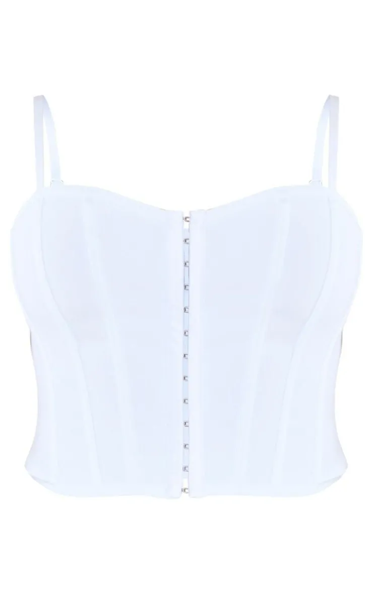 PrettyLittleThing Corsets*Plus Bandage Hook And Eye Structured Corset