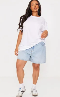 PrettyLittleThing T-Shirts*Plus New York Bagel Oversized Graphic T-shirt