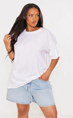 PrettyLittleThing T-Shirts*Plus New York Bagel Oversized Graphic T-shirt
