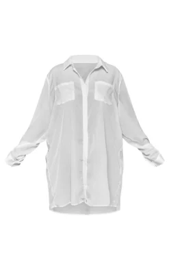 Plus Plain Shirt Dress-PrettyLittleThing Online