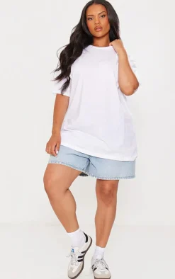 PrettyLittleThing T-Shirts*Plus Riviera Graphic Oversized T Shirt
