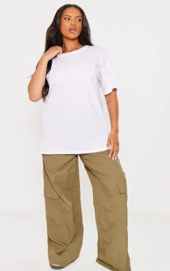 PrettyLittleThing T-Shirts*Plus Self Care Oversized Graphic T-shirt