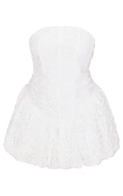 Plus Textured Corset Mini Dress-PrettyLittleThing Sale