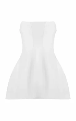 Premium Woven Boned Bandeau Detail Shift Dress-PrettyLittleThing Discount
