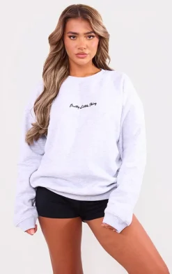 PrettyLittleThing Basic Tops*Oversized Basic Sweatshirt