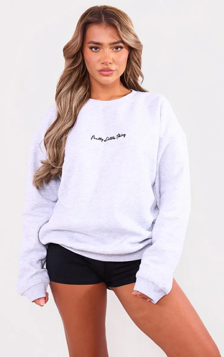 PrettyLittleThing Basic Tops*Oversized Basic Sweatshirt