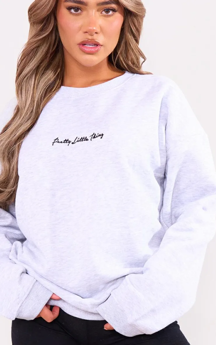 PrettyLittleThing Basic Tops*Oversized Basic Sweatshirt