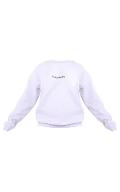 PrettyLittleThing Basic Tops*Oversized Basic Sweatshirt