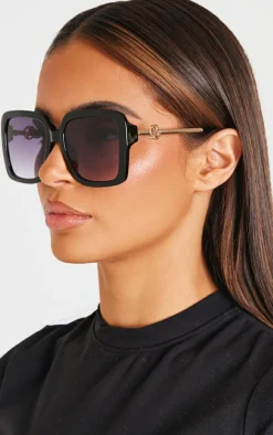 PrettyLittleThing Oversized Sunglasses*Branded Oversized Square Sunglasses