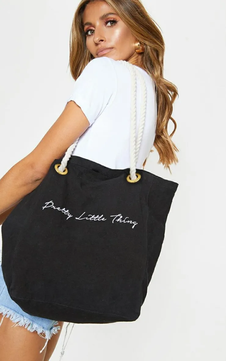 PrettyLittleThing Shoppers*Cotton Beach Bag