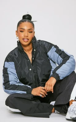 PrettyLittleThing Puffer Jackets*Chevron Cropped Puffer Coat