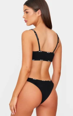 PrettyLittleThing Christmas Shop*Jersey Bralette