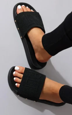 PrettyLittleThing Slides*Knitted Slides