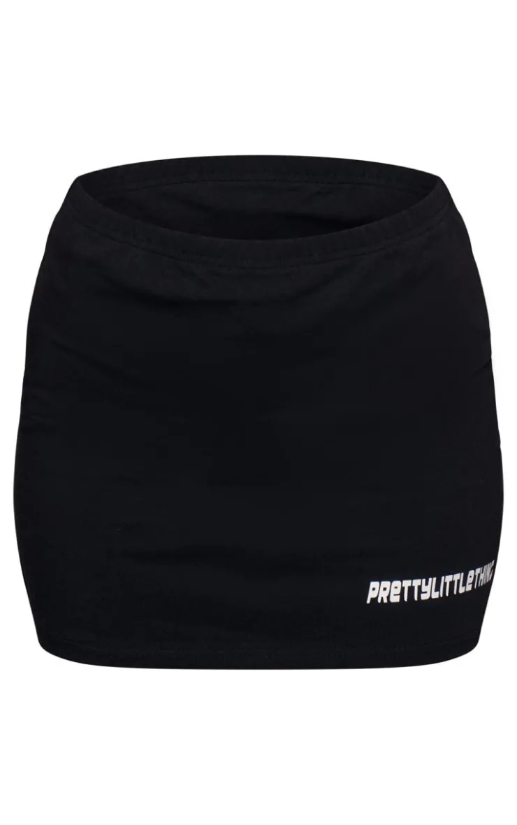 Best PrettyLittleThing Low Rise Mini Skirt Black