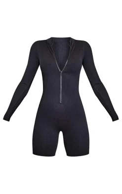 PrettyLittleThing Seamless Gym Wear*Sport Seamless Ribbed Unitard