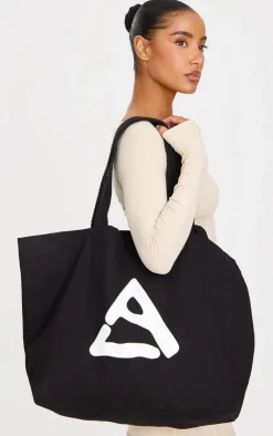 PrettyLittleThing Shoppers*Trail Logo Tote