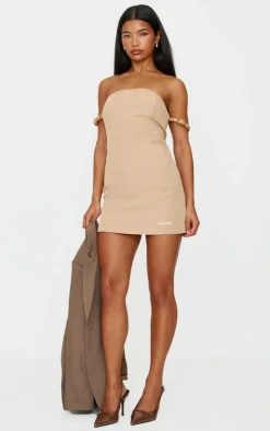 Belt Strap Detail Bodycon Dress-PrettyLittleThing Best