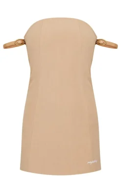 Belt Strap Detail Bodycon Dress-PrettyLittleThing Best