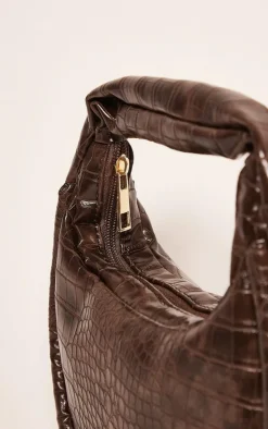 PrettyLittleThing Mini Bags*PU Croc Mini Grab Bag