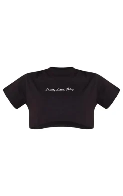 PrettyLittleThing T-Shirts*Cotton Oversized Crop T-Shirt