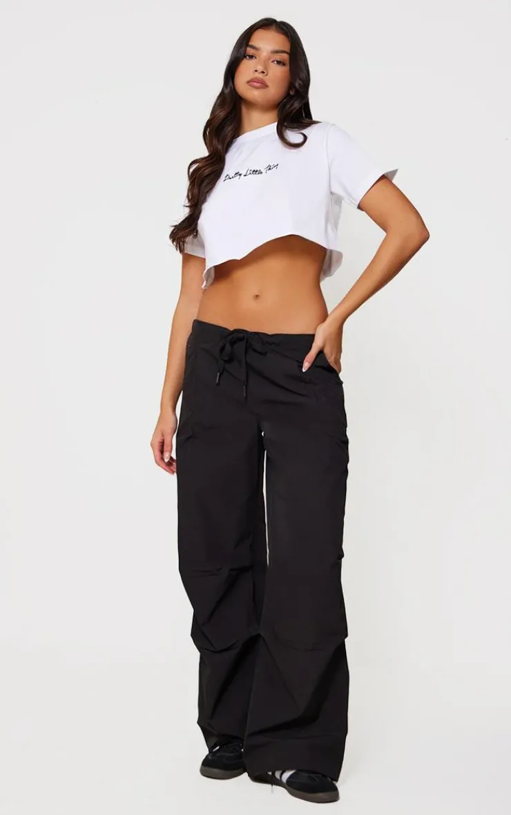 PrettyLittleThing T-Shirts*Cotton Crop Oversized T-Shirt