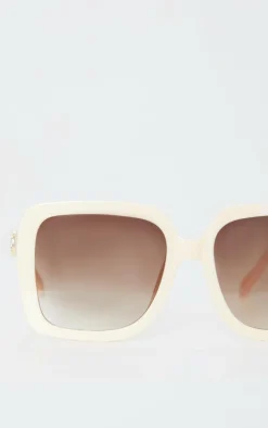 PrettyLittleThing Oversized Sunglasses*Branded Oversized Square Sunglasses