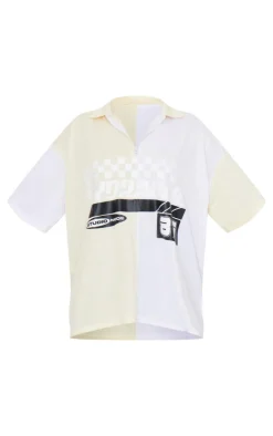 PrettyLittleThing T-Shirts*Zip Up Short Sleeve Football Shirt