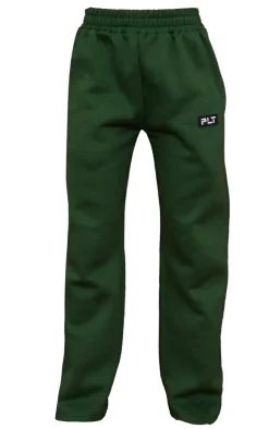 Sale PrettyLittleThing Logo Badge Detail Straight Leg Sweatpants Forest Green