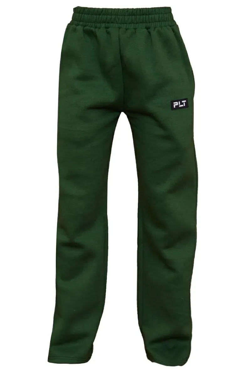 Sale PrettyLittleThing Logo Badge Detail Straight Leg Sweatpants Forest Green